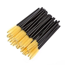Load image into Gallery viewer, 200pcs Eyelash Brushes For Extension Disposable Eyebrow Brush Mascara Wand Applicator Eyelash Cosmetic Brushes Makeup Tool