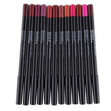 Load image into Gallery viewer, 12pcs/set Professional Matte Lip Liner Pencil Set Waterproof Long Lasting Smooth Natural Lipliner Pen Makeup Cosmetic Tools Kit