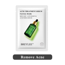 Load image into Gallery viewer, BREYLEE Face Mask Collagen Facial Sheet Mask Retinol Acne Treatment Serum Whitening Moisturizer Skin Care Anti Aging Vitamin C