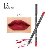 Load image into Gallery viewer, 12 Colors/Set Sexy Matte Lip Stick Lipliner Lip Liner Pencil Matt Nude Lipsliner Pen Set Beauty Makeup Tool Cosmetic