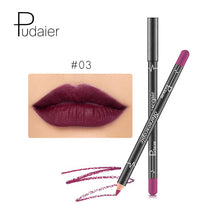 Load image into Gallery viewer, 12 Colors/Set Sexy Matte Lip Stick Lipliner Lip Liner Pencil Matt Nude Lipsliner Pen Set Beauty Makeup Tool Cosmetic