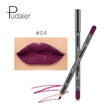 Load image into Gallery viewer, 12 Colors/Set Sexy Matte Lip Stick Lipliner Lip Liner Pencil Matt Nude Lipsliner Pen Set Beauty Makeup Tool Cosmetic