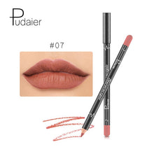 Load image into Gallery viewer, 12 Colors/Set Sexy Matte Lip Stick Lipliner Lip Liner Pencil Matt Nude Lipsliner Pen Set Beauty Makeup Tool Cosmetic