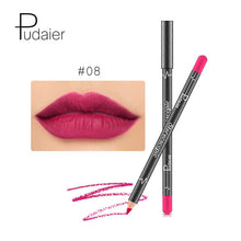 Load image into Gallery viewer, 12 Colors/Set Sexy Matte Lip Stick Lipliner Lip Liner Pencil Matt Nude Lipsliner Pen Set Beauty Makeup Tool Cosmetic