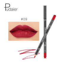 Load image into Gallery viewer, 12 Colors/Set Sexy Matte Lip Stick Lipliner Lip Liner Pencil Matt Nude Lipsliner Pen Set Beauty Makeup Tool Cosmetic
