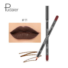 Load image into Gallery viewer, 12 Colors/Set Sexy Matte Lip Stick Lipliner Lip Liner Pencil Matt Nude Lipsliner Pen Set Beauty Makeup Tool Cosmetic