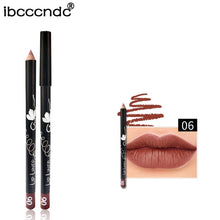 Load image into Gallery viewer, 12 Colors/Set Sexy Matte Lip Stick Lipliner Lip Liner Pencil Matt Nude Lipsliner Pen Set Beauty Makeup Tool Cosmetic