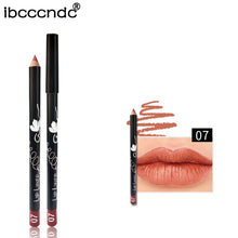 Load image into Gallery viewer, 12 Colors/Set Sexy Matte Lip Stick Lipliner Lip Liner Pencil Matt Nude Lipsliner Pen Set Beauty Makeup Tool Cosmetic
