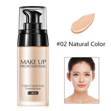 Load image into Gallery viewer, Makeup Base Face Liquid Foundation BB Cream Concealer Moisturizer Oil-control Whitening Waterproof Liquid Foundation Maquiagem