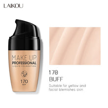 Load image into Gallery viewer, Makeup Base Face Liquid Foundation BB Cream Concealer Moisturizer Oil-control Whitening Waterproof Liquid Foundation Maquiagem
