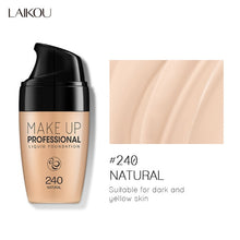 Load image into Gallery viewer, Makeup Base Face Liquid Foundation BB Cream Concealer Moisturizer Oil-control Whitening Waterproof Liquid Foundation Maquiagem