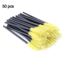 Load image into Gallery viewer, Eyelash Extension Disposable Eyebrow brush Mascara Wand Applicator Spoolers Eye Lashes Cosmetic Brushes Set makeup lashes tools