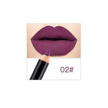 Load image into Gallery viewer, 12 Colors Fashion Matte Lip Liner lipstick pen Long Lasting Pigments Waterproof no blooming Smooth soft Makeup tools lips TSLM1