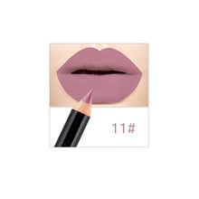 Load image into Gallery viewer, 12 Colors Fashion Matte Lip Liner lipstick pen Long Lasting Pigments Waterproof no blooming Smooth soft Makeup tools lips TSLM1