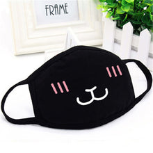 Load image into Gallery viewer, ZWZCYZ Black Cotton Mouth Mask Unisex Teens Anti-Dust Mask Anime Mask Fashion Health Face Mouth Mask 12 Colors
