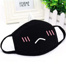 Load image into Gallery viewer, ZWZCYZ Black Cotton Mouth Mask Unisex Teens Anti-Dust Mask Anime Mask Fashion Health Face Mouth Mask 12 Colors