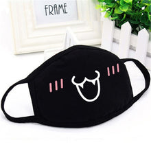 Load image into Gallery viewer, ZWZCYZ Black Cotton Mouth Mask Unisex Teens Anti-Dust Mask Anime Mask Fashion Health Face Mouth Mask 12 Colors