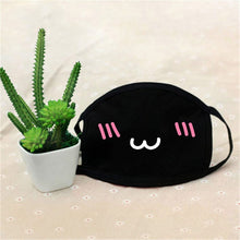 Load image into Gallery viewer, ZWZCYZ Black Cotton Mouth Mask Unisex Teens Anti-Dust Mask Anime Mask Fashion Health Face Mouth Mask 12 Colors