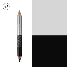 Load image into Gallery viewer, 12 Colors Highlighter Glitter Eyeshadow Eyeliner Pen makeup durable Waterproof sweatproof Double-Ended Eyes Pencil Makeup