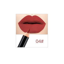 Load image into Gallery viewer, 12 Colors Lip Pencils Matte Lipliner Waterproof Smooth Colorful Silk Nude Lipstick Pen Long Lasting Pigments Lip Makeup TSLM1