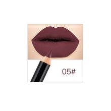 Load image into Gallery viewer, 12 Colors Lip Pencils Matte Lipliner Waterproof Smooth Colorful Silk Nude Lipstick Pen Long Lasting Pigments Lip Makeup TSLM1