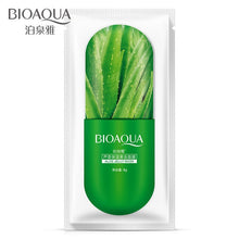 Load image into Gallery viewer, Skin Care Six Fruit Plant Facial Mask Moisturizing Oil-control Blueberry Cucumber Pomegranate Fruit Aloe Sheet Mask Face Mask