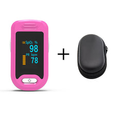 Load image into Gallery viewer, Oxymètre De pouls numérique médical LED oxymètre De fréquence cardiaque d'oxygène sanguin SpO2 moniteurs De santé Oximetro De Dedo