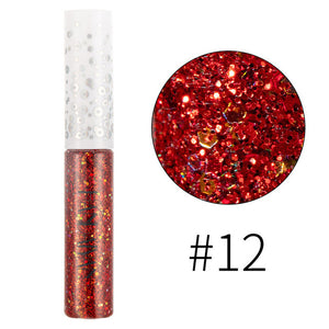 Glitter Liquid Eyeshadow Eyeliner Pen 12 Colors Eyeliners Fantasy Shiny Eye Liner Makeup Jelly Bright Shine Eyeline rHANDAIYAN