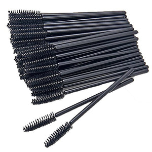 200pcs Eyelash Brushes For Extension Disposable Eyebrow Brush Mascara Wand Applicator Eyelash Cosmetic Brushes Makeup Tool