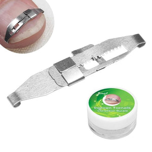 4pcs/set Stainless Ingrown Toe Nail Fixer Pedicure Recover Embed Toenail Correction Lifter Tool Kit