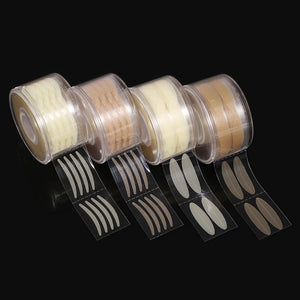 600Pcs/box Big Eyes Make Up Eyelid Sticker Double Fold Self Adhesive Eyelid Tape Stickers S/L Makeup Clear Beige Invisible Tool