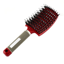 Load image into Gallery viewer, 2020 Women Hair Scalp Massage Comb Bristle &amp; Nylon Hairbrush Wet Curly Detangle Hair Brush for Salon Hairdressing Styling Tools
