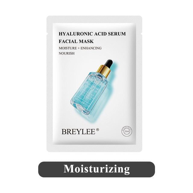 Face Mask Collagen Facial Sheet Mask Retinol Acne Treatment Serum Whitening Moisturizer Skin Care Vitamin C