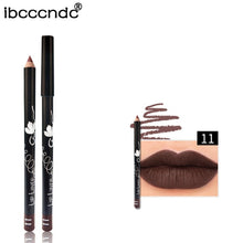 Load image into Gallery viewer, 12 Colors/Set Sexy Matte Lip Stick Lipliner Lip Liner Pencil Matt Nude Lipsliner Pen Set Beauty Makeup Tool Cosmetic
