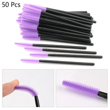 Load image into Gallery viewer, HMQ Disposable Silicone Gel Eyelash Brush Comb Mascara Wands Eye Lashes Extension Tool Professional Beauty Makeup Tool For Women
