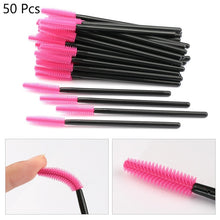 Load image into Gallery viewer, HMQ Disposable Silicone Gel Eyelash Brush Comb Mascara Wands Eye Lashes Extension Tool Professional Beauty Makeup Tool For Women

