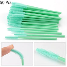 Load image into Gallery viewer, HMQ Disposable Silicone Gel Eyelash Brush Comb Mascara Wands Eye Lashes Extension Tool Professional Beauty Makeup Tool For Women
