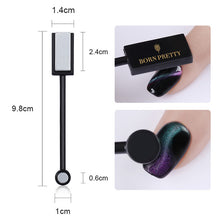 Load image into Gallery viewer, Magnetic Stick Nail Tools for 3D Cat Eye Gel Polish Magnetic Pen Strong Magic DIY Phantom S Shape Effect DIY Magnetic Board
