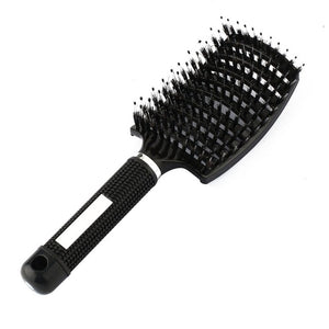 2020 Women Hair Scalp Massage Comb Bristle & Nylon Hairbrush Wet Curly Detangle Hair Brush for Salon Hairdressing Styling Tools
