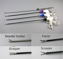 Load image into Gallery viewer, New Instrument for laparoscope training ,forceps,Scissors,grasper,needle holder
