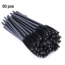 Load image into Gallery viewer, Eyelash Extension Disposable Eyebrow brush Mascara Wand Applicator Spoolers Eye Lashes Cosmetic Brushes Set makeup lashes tools
