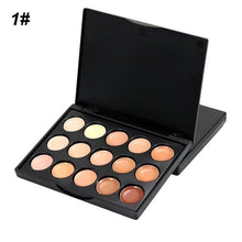 Load image into Gallery viewer, 15 Colors Face Concealer Palette Cream Contour Makeup Concealer Makeup Women Beauty Accessories
