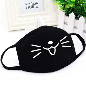 ZWZCYZ Black Cotton Mouth Mask Unisex Teens Anti-Dust Mask Anime Mask Fashion Health Face Mouth Mask 12 Colors