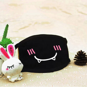 ZWZCYZ Black Cotton Mouth Mask Unisex Teens Anti-Dust Mask Anime Mask Fashion Health Face Mouth Mask 12 Colors