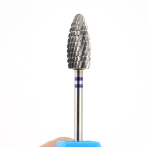 28 Types Tungsten Blue Rainbow Carbide Nail Drill Bit Electric Nail Mills Cutter for Manicure Machine Nail Files Accessories