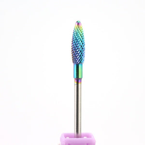 28 Types Tungsten Blue Rainbow Carbide Nail Drill Bit Electric Nail Mills Cutter for Manicure Machine Nail Files Accessories