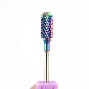 28 Types Tungsten Blue Rainbow Carbide Nail Drill Bit Electric Nail Mills Cutter for Manicure Machine Nail Files Accessories