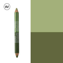 Load image into Gallery viewer, 12 Colors Highlighter Glitter Eyeshadow Eyeliner Pen makeup durable Waterproof  sweatproof Double-Ended Eyes Pencil Makeup
