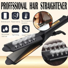 Load image into Gallery viewer, Hair Straightener Four-gear temperature adjustment Ceramic Tourmaline Ionic Flat Iron Curling iron Hair curler For Women hair

