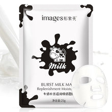 Load image into Gallery viewer, Skin Care Six Fruit Plant Facial Mask Moisturizing Oil-control Blueberry Cucumber Pomegranate Fruit Aloe Sheet Mask Face Mask
